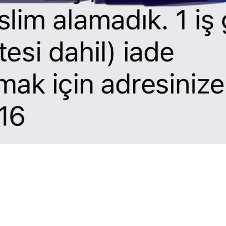 Kargo Şirketi Teslimat Sorunu: 6 Gündür Bekliyorum