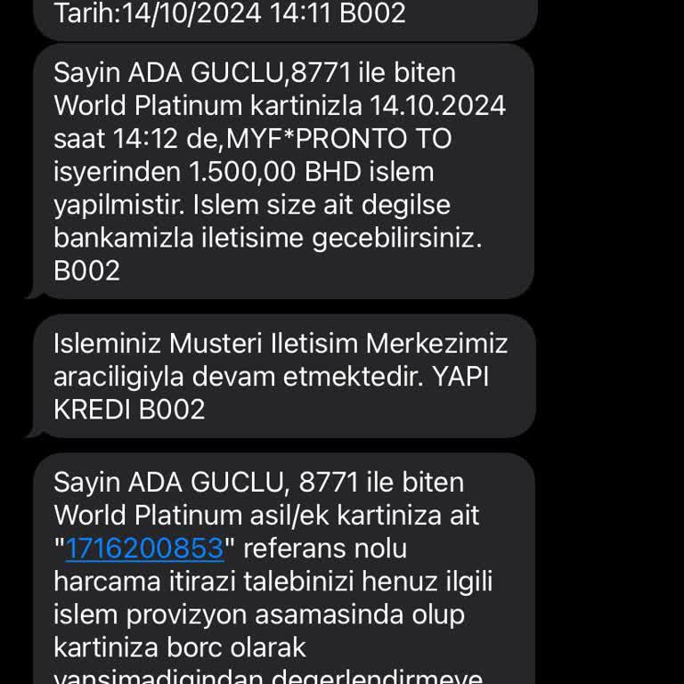 Yanlışlıkla Onaylanan İşlem Ve İptal Sorunu