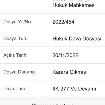 Kapanan Borca Rağmen Kaldırılmayan Şerh