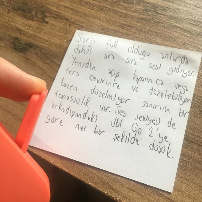 JBL GO 2 Hoparlör Ses Sorunu Ve İade Reddi