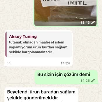Kırık Ürün Ve İlgisiz Müşteri Hizmetleri