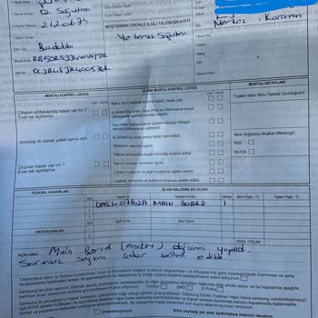 Samsung Buzdolabında Sürekli Arıza Ve Yetersiz Servis Hizmeti