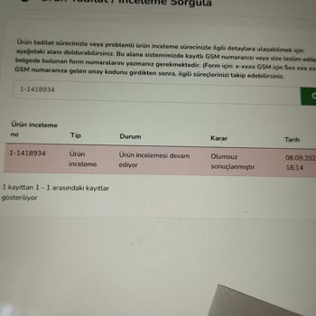 Kalitesiz Gömlekler Ve Yetersiz Müşteri Hizmeti