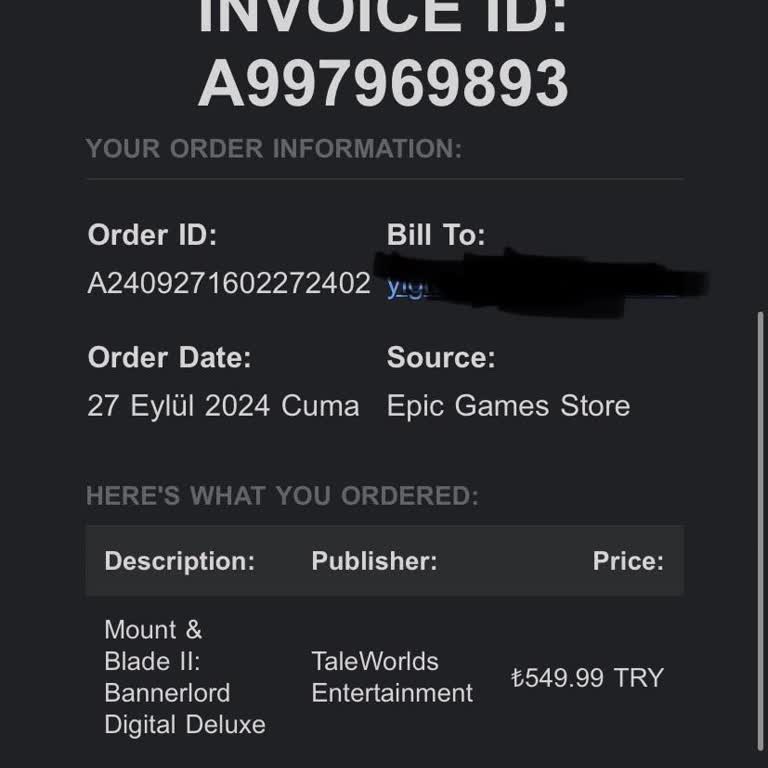 Epic Games Refund for Bannerlord Delayed After 4 Days