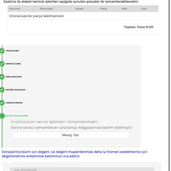 Saat & Saat'te Ücret İadesi Sorunu