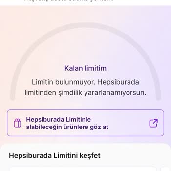 Hepsipay Limit Sıfırlanma Sorunu