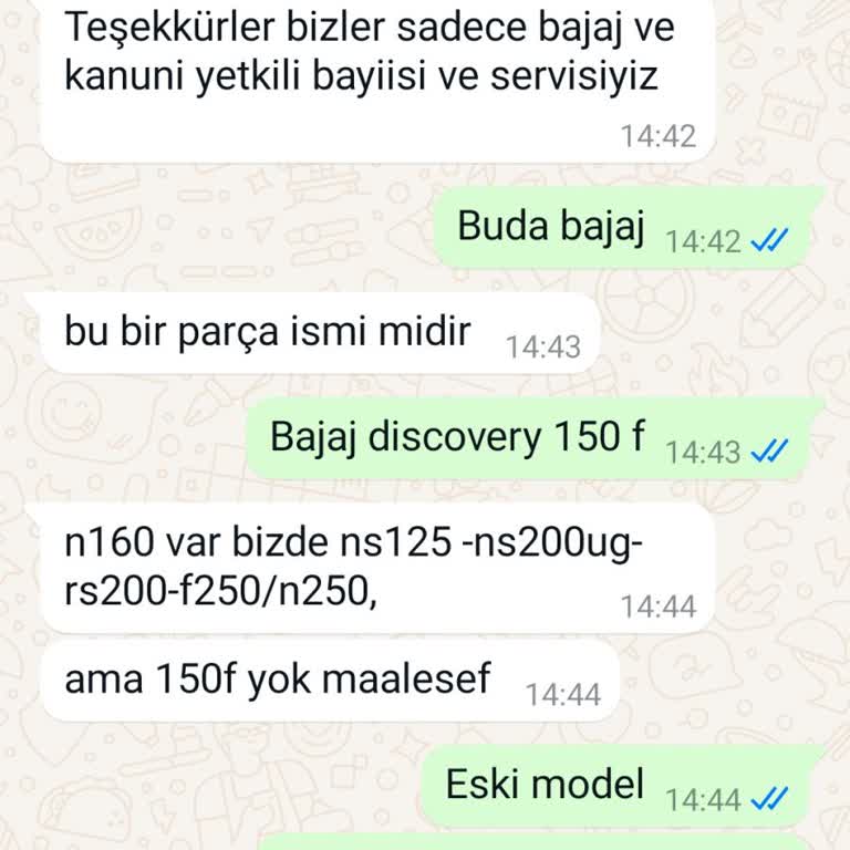 Eski Model Motosiklet İçin Servis Sorunu