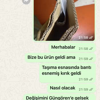 Kırık Ürün Ve İlgisiz Müşteri Hizmeti Sorunu