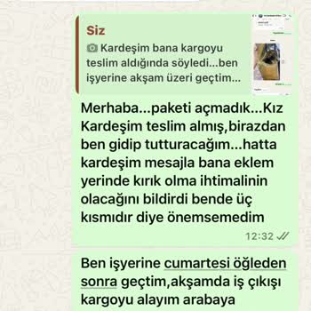 Kırık Ürün Ve İlgisiz Müşteri Hizmeti Sorunu