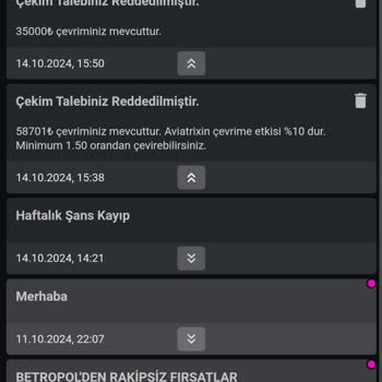 Çekim İşlemlerinde Sürekli Çevrim Talebi