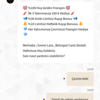 Çekim İşlemlerinde Sürekli Çevrim Talebi