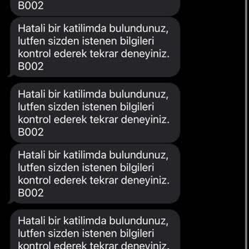 Mesaj İptali Sorunu: Yanlış Talep Hatası