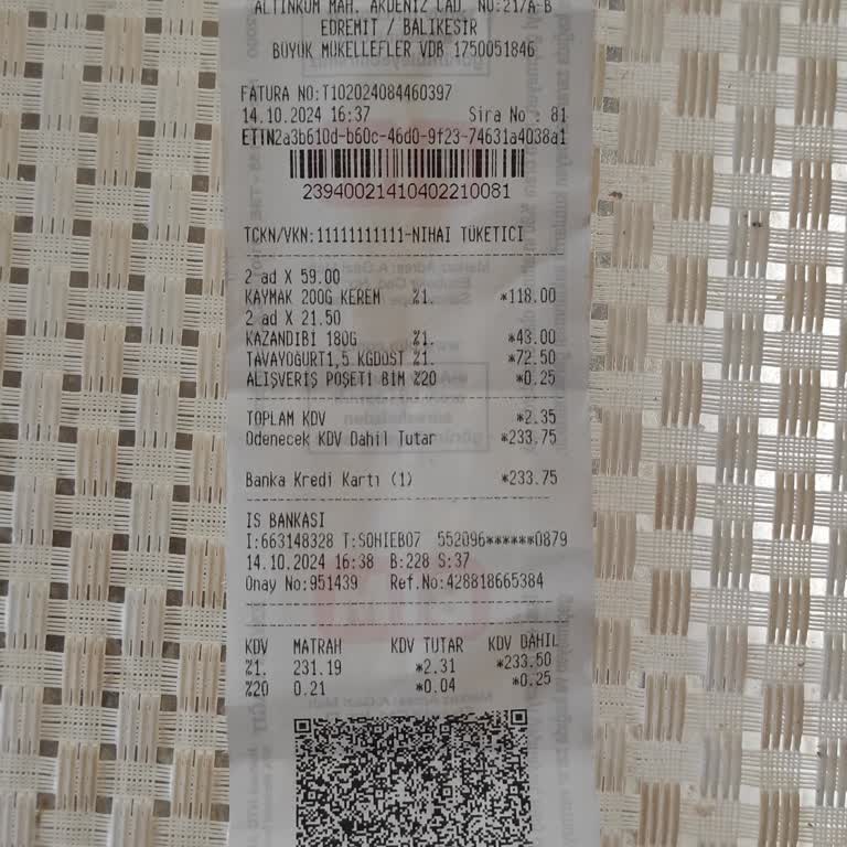BİM Mağazasında Müşteri Hizmetleri Sorunu