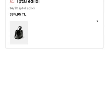 Sipariş İptali Ve Hayal Kırıklığı