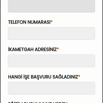 İş İlanı Başvurusunda Güvenlik Endişesi
