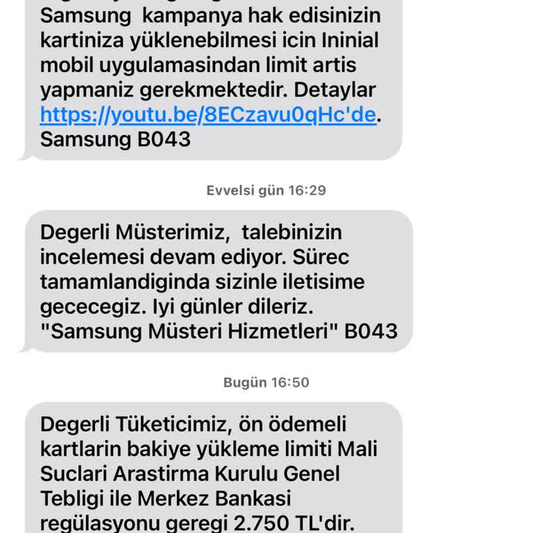 Frame TV Kurulumunda Söz Verilen Para Kartı Teslim Edilmedi