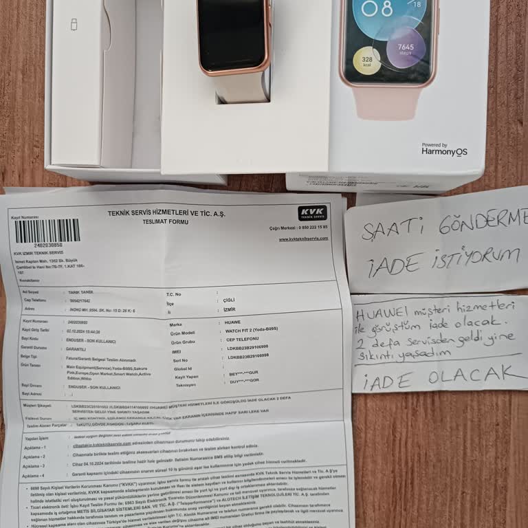 Huawei Saatimde Sürekli Arıza Ve Çözüm Bulunamaması