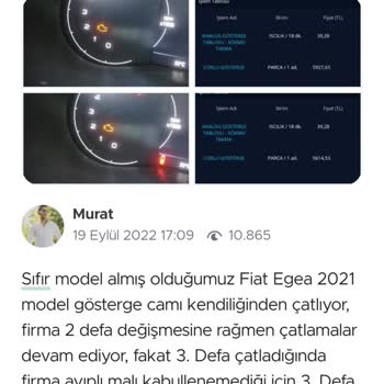 Egea Cross Hayalet Ekran Çatlağına Çözüm Bulunamıyor