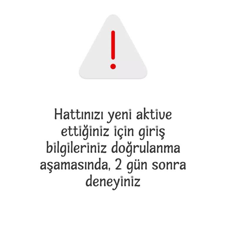 Vodafone Hattında Taşıma Sonrası Yaşanan Sorun