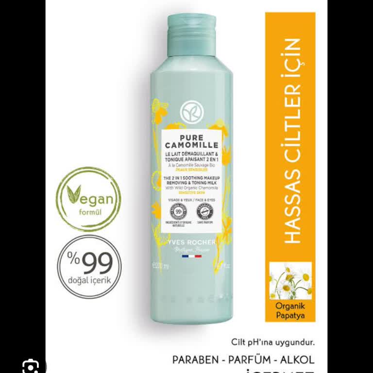 Yves Rocher Makyaj Temizleme Sütü Kokusu Ve Cilt Sorunları