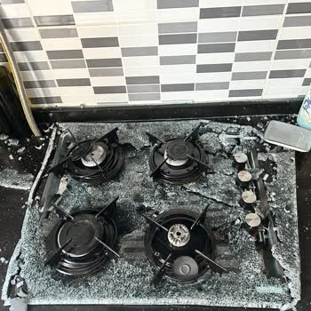 Patlayan Ankastre Set İle Yaşanan Korku Dolu Anlar