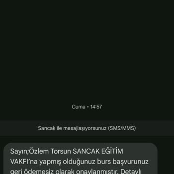 Burs Başvurusunda Şüpheli Hesap Açma Talebi