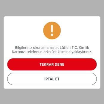 Ziraat Mobil Uygulama Şifre Sorunu Ve Kimlik Okuma Hatası