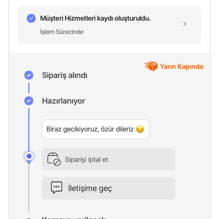 Hepsiburada'da Kahve Makinesi Sipariş Sorunu