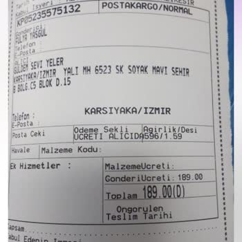 PTT Kargo Teslimatında Gecikme Ve Dağıtım Sorunu