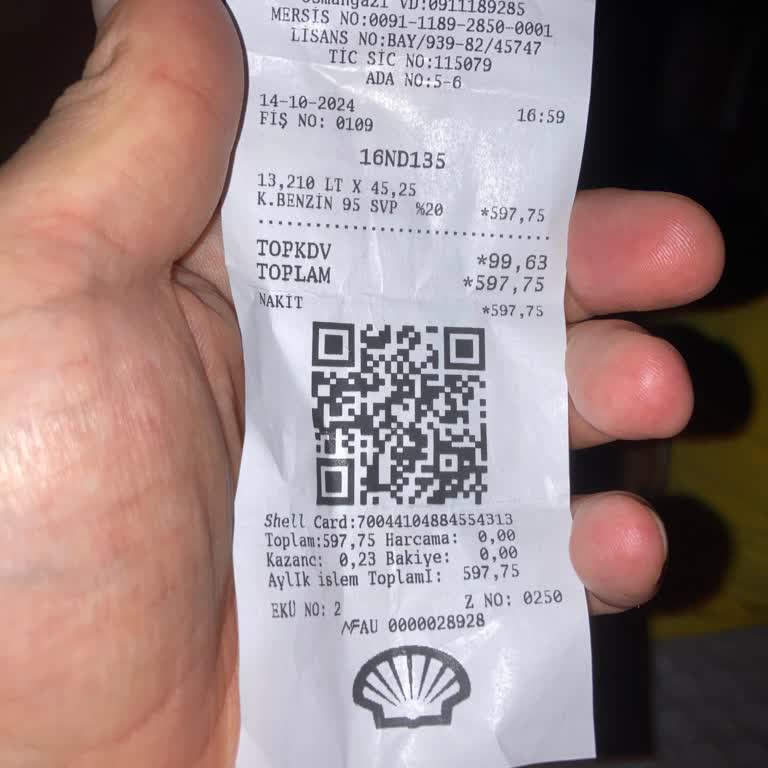 Shell Club Kart Yakıt Hakkı Yüklenmedi