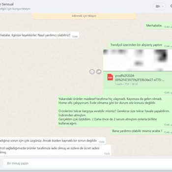 Teslim Edilmeyen Kargo Ve İlgisiz Müşteri Hizmetleri