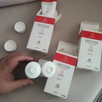 Deotak Krem Kapak Sorunları Nedeniyle Kullanılamıyor