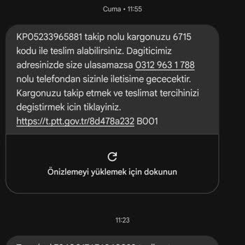 PTT Kargo'nun Geciken Teslimatı Ve Yanıltıcı Bilgilendirme