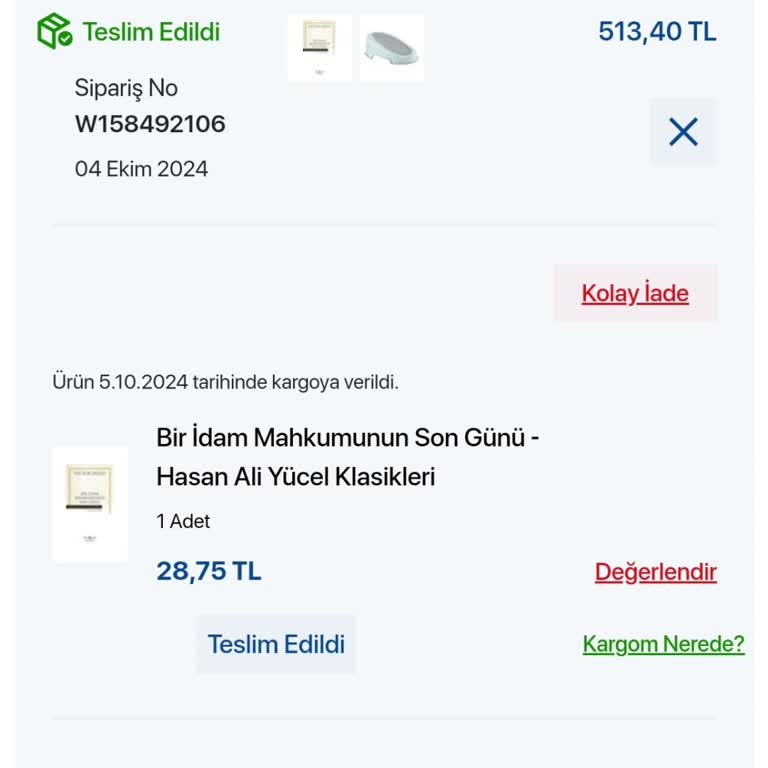 D&R'dan İnternetten Alışveriş Pişmanlığı