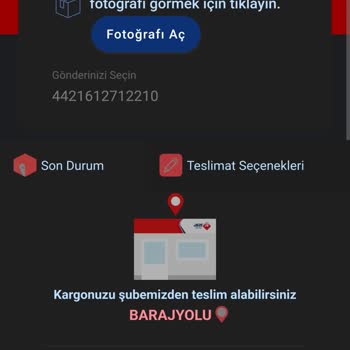 Aras Kargo'nun Adresime Ulaşmayan Teslimatı