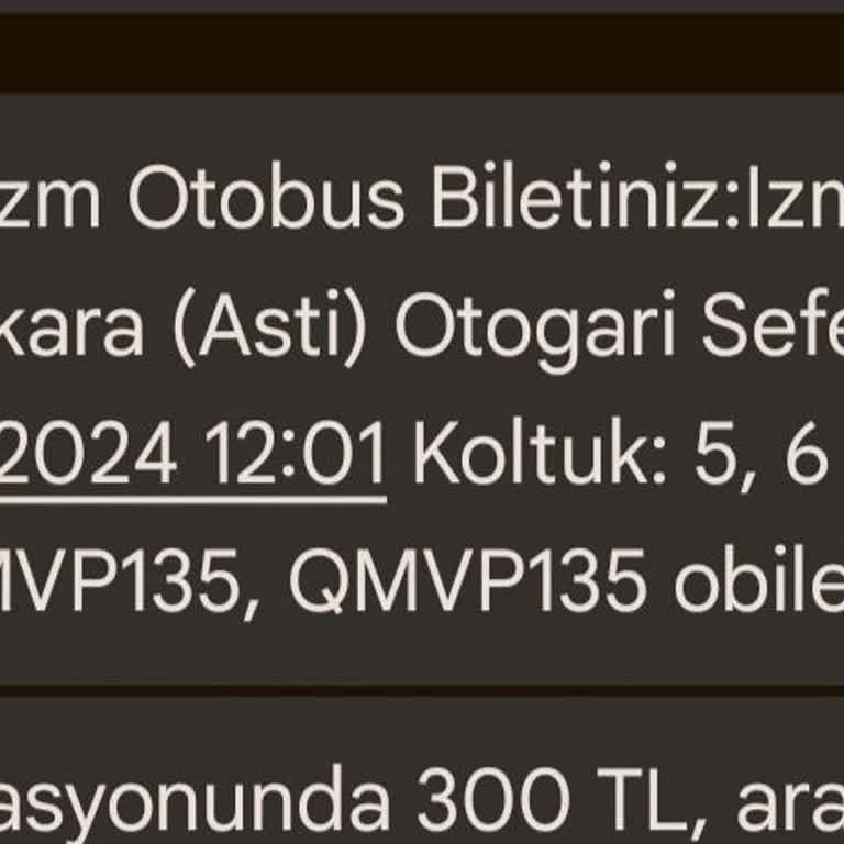 Online Bilet Mağduriyeti: Ücret İadesi Talebi