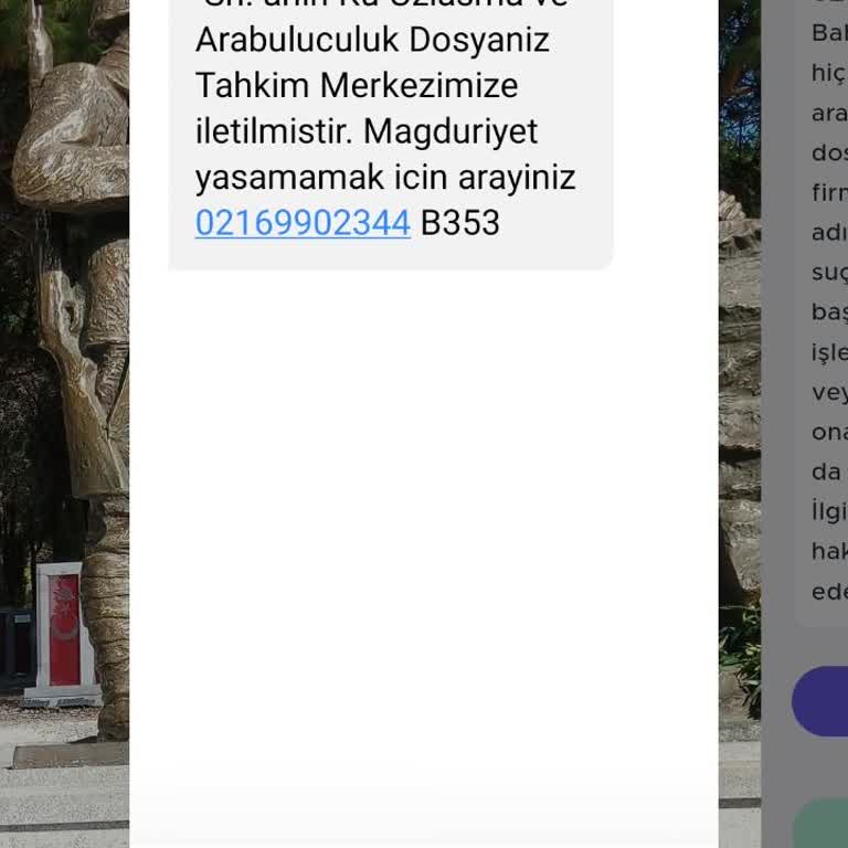 Bey. Dansmnk (SMS) Suç Duyurusu Şikayeti