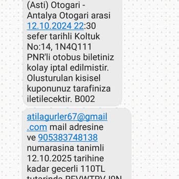 İade Edilen Biletlerin Ücreti Ödenmiyor