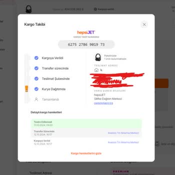 Hepsiburada Kargoda Anlaşılmaz İptal: Ürünüm Teslim Edilmedi!