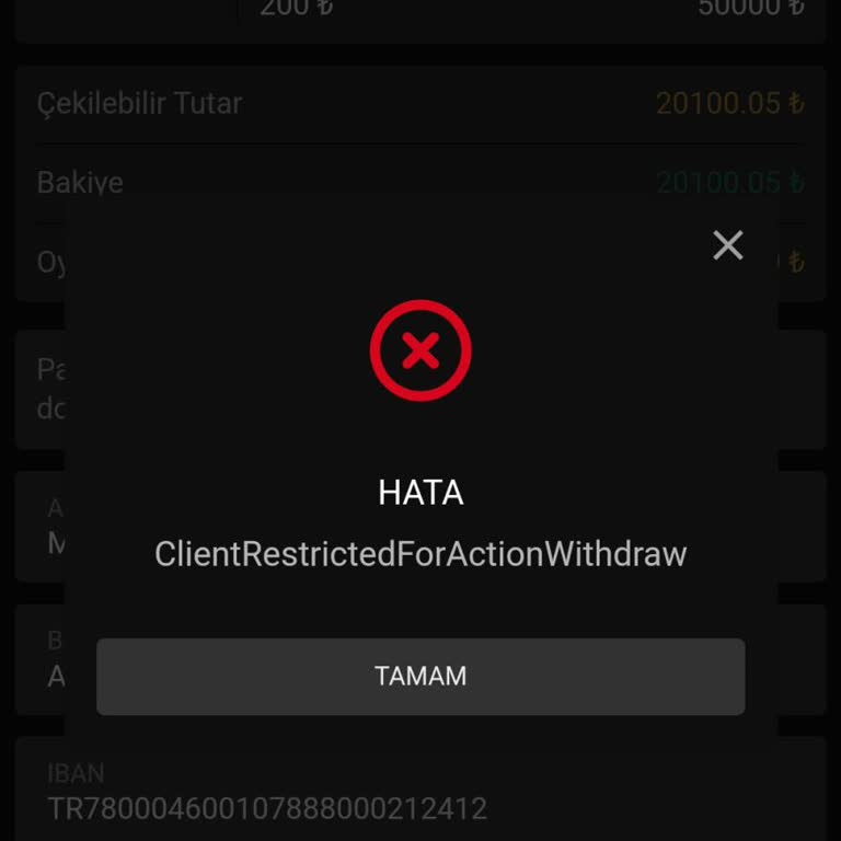 Yanlış Bonus Nedeniyle Kaybedilen Kazanç