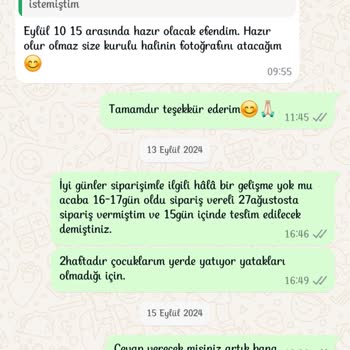 Peşin Ödenen Yatak Siparişi Teslim Edilmiyor
