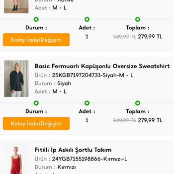 Eksik Ürün Ve Yetersiz Müşteri Hizmeti