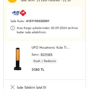 Boyner'den Kırık Ürün Ve İade Sorunu