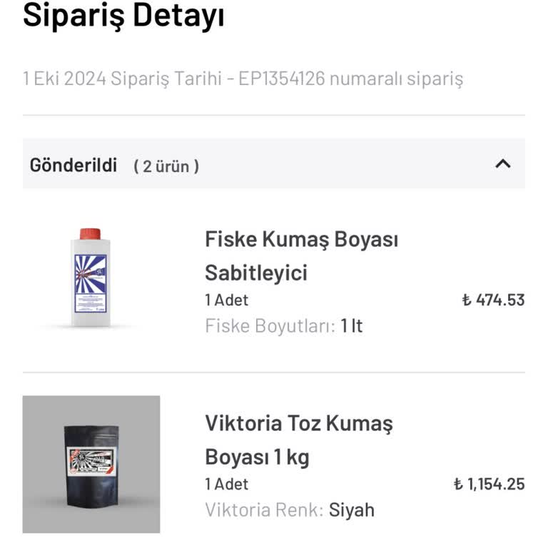 Viktoria Kumaş Boyaları İhtiyacımı Karşılamadı!