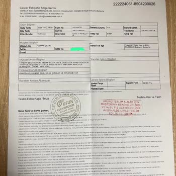 Casper Excalibur Laptop Garanti Mağduriyeti