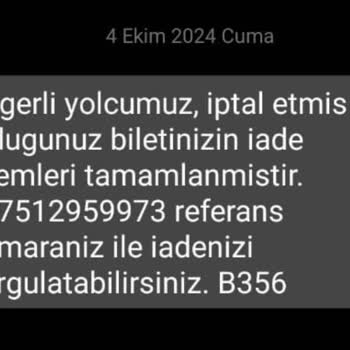 Bilet İadesinde Yaşanan Sorun Ve Müşteri Hizmetleri İletişimsizliği
