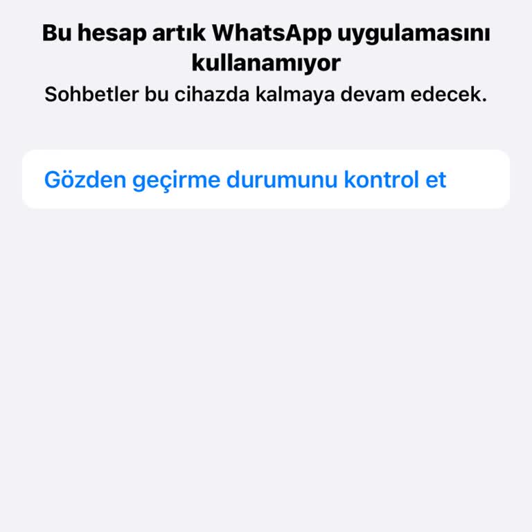 WhatsApp'ta Anlamsız Spam Sorunu