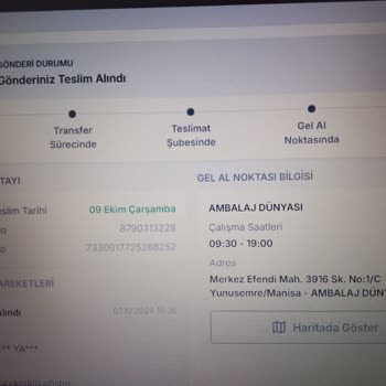Kargo Tesliminde Belirsizlik Ve İletişim Eksikliği