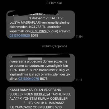 Sürekli Rahatsız Eden Yanıltıcı Borç Bildirimi