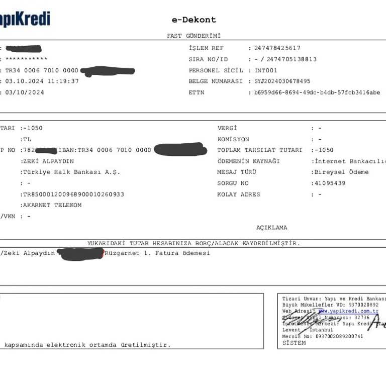 Rüzgarnet: Kurulum Yapılmadan Fatura Ve İade Sorunları